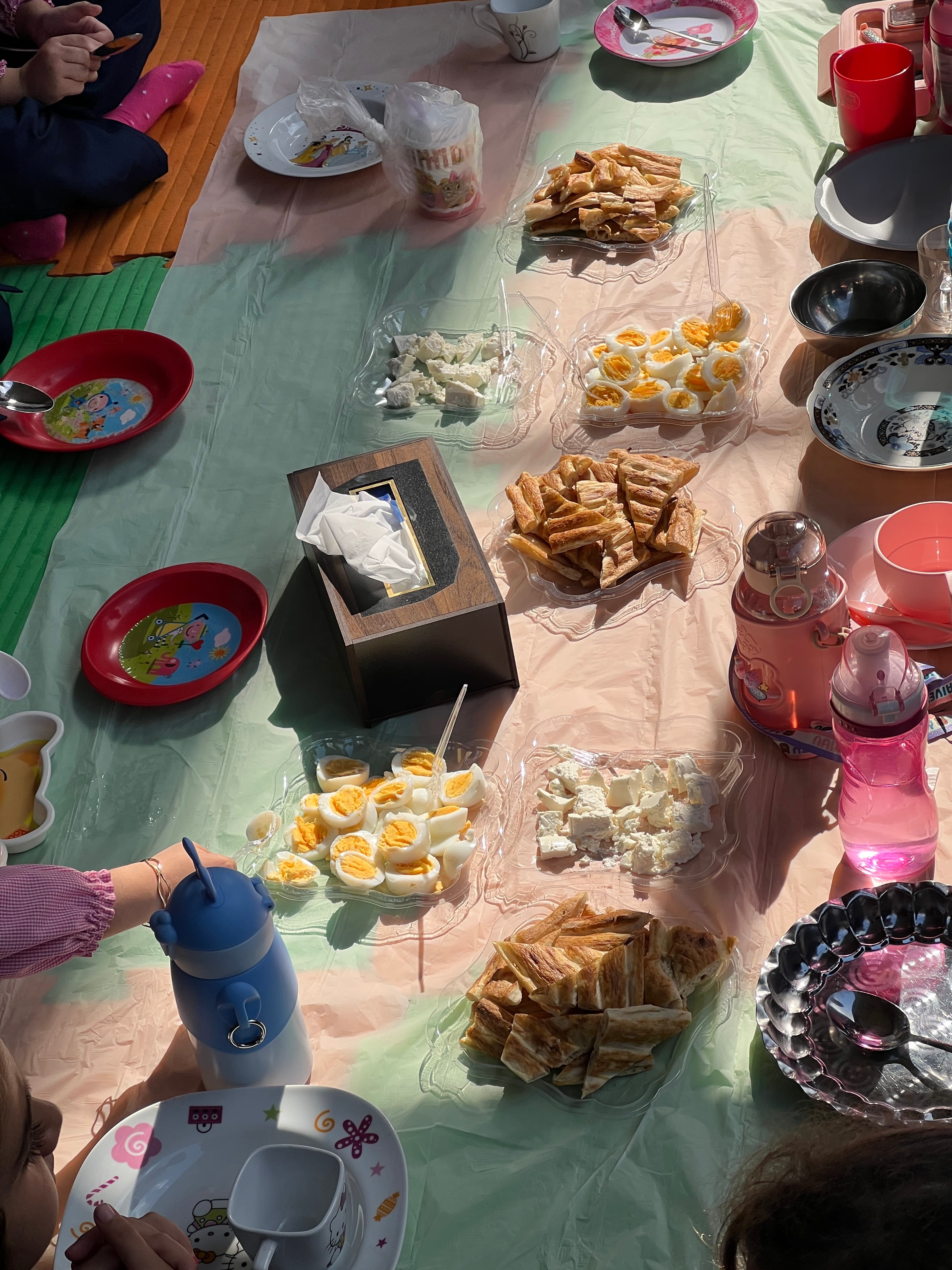 صبحانه در شکوفه های دانش